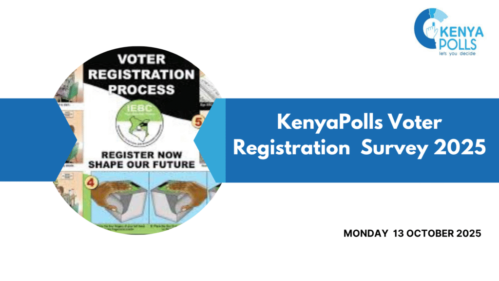 KenyaPolls Voter Registration Survey 2025